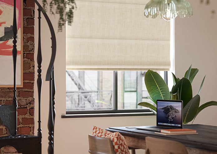Rhea, Sesame - Motorised Roman Blind - Image 5